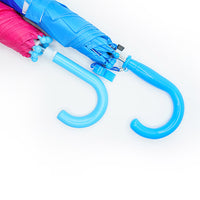 SHARK BLUE/GREY CLOTH UMBRELLA WITH WHISTLE