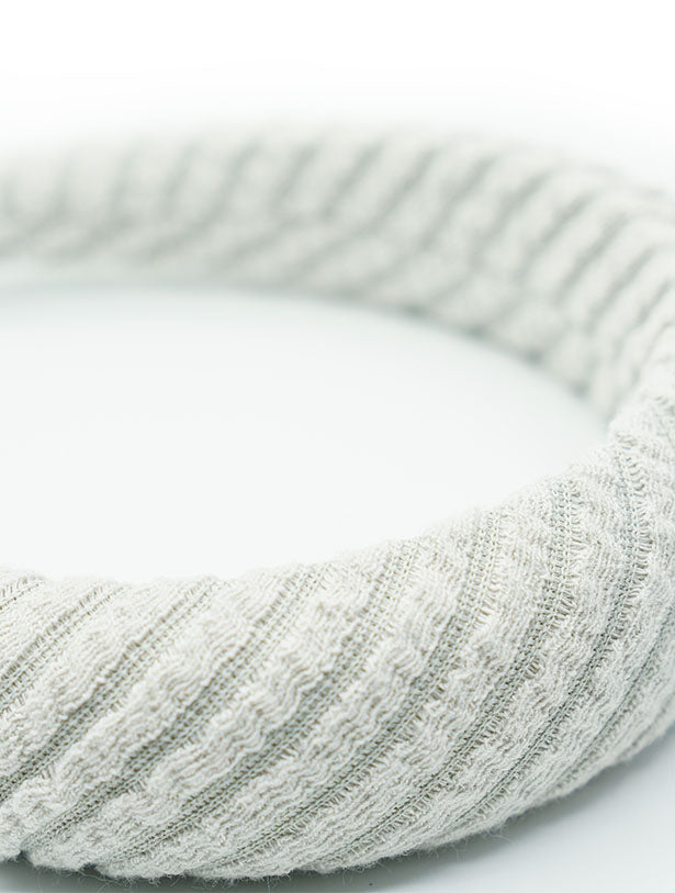 TWILL STRIPED PADDED HEADBAND