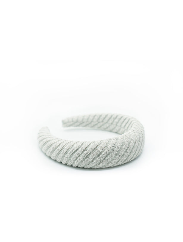 TWILL STRIPED PADDED HEADBAND