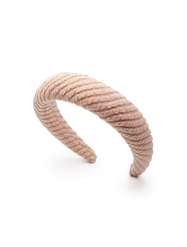 TWILL STRIPED PADDED HEADBAND