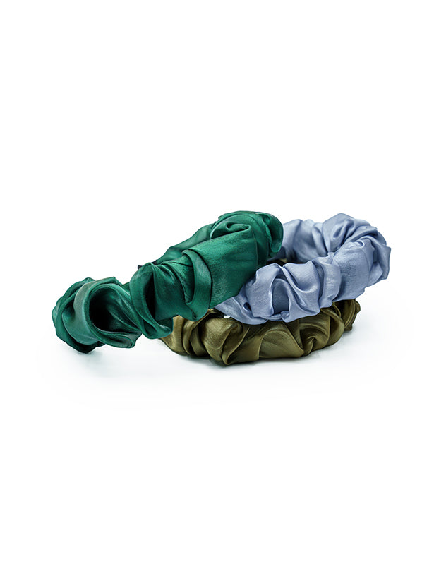 SCRUNCHY RUCHED SOFT ORGANZA HEADBAND