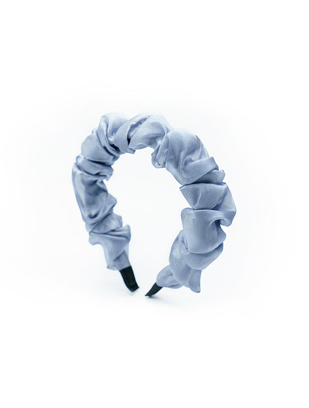 SCRUNCHY RUCHED SOFT ORGANZA HEADBAND