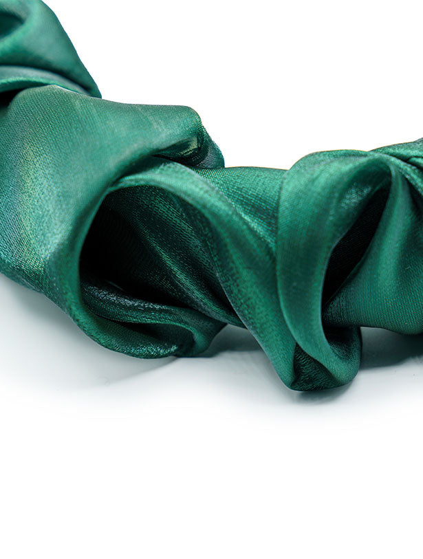 SCRUNCHY RUCHED SOFT ORGANZA HEADBAND