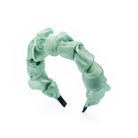 SCRUNCHY RUCHED SOFT ORGANZA HEADBAND