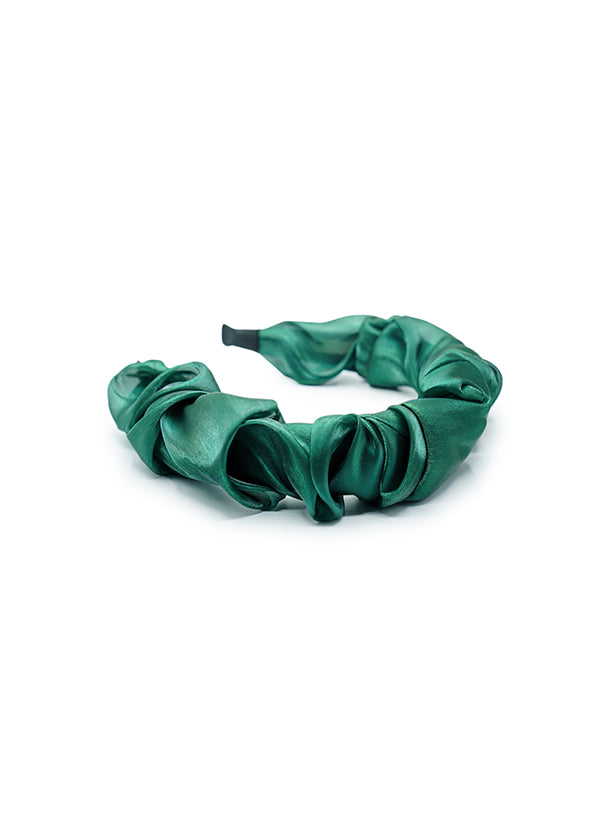 SCRUNCHY RUCHED SOFT ORGANZA HEADBAND