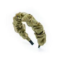 SCRUNCHY RUCHED SOFT ORGANZA HEADBAND