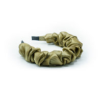 SCRUNCHY RUCHED SOFT ORGANZA HEADBAND