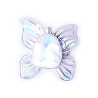 IRIDESCENT BUTTERFLY STRUCTURED BACKPACK