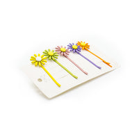 FLOWER METAL HAIRPINS