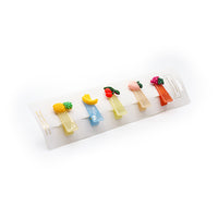 PLASTIC FRUIT DESIGN HAIRCLIP