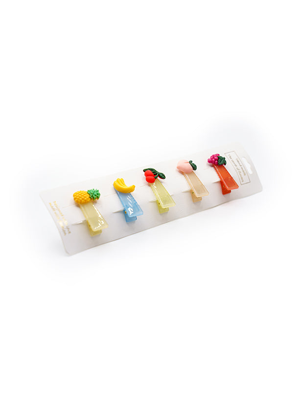 PLASTIC FRUIT DESIGN HAIRCLIP