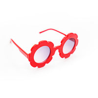 FLOWER SHAPED FRAME SUN GLASSES