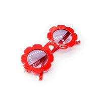 FLOWER SHAPED FRAME SUN GLASSES
