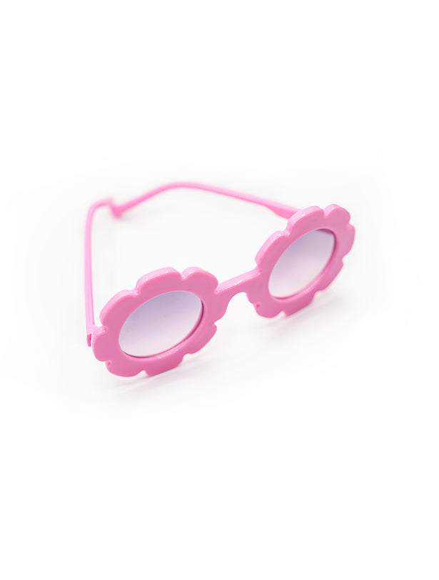 FLOWER SHAPED FRAME SUN GLASSES