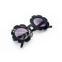 FLOWER SHAPED FRAME SUN GLASSES