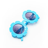 FLOWER SHAPED FRAME SUN GLASSES