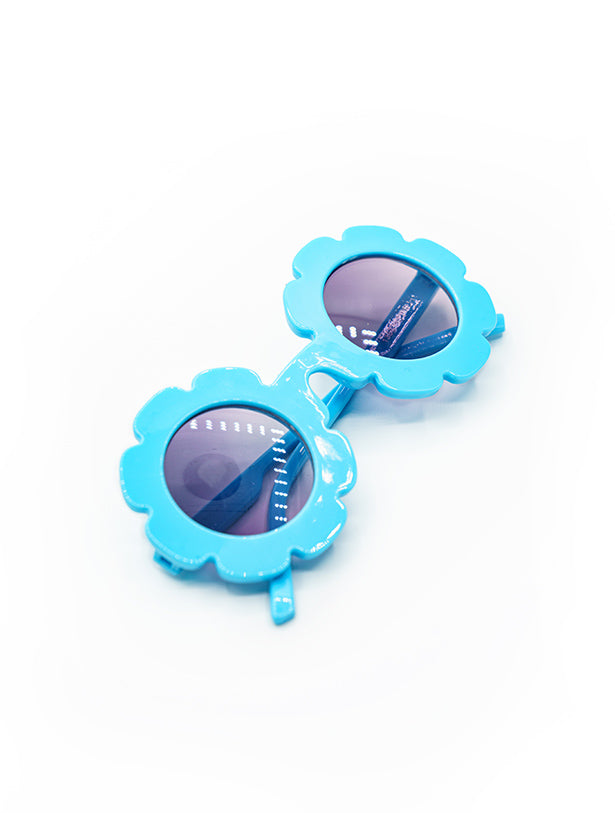 FLOWER SHAPED FRAME SUN GLASSES