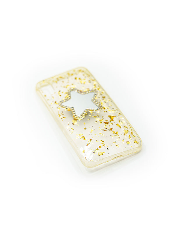 STAR MIRROR RUBBER PHONE CASE