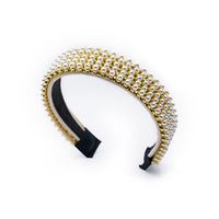 FULL DRILL BAROQUE HEADBAND WITH MIDI RHINESTONES